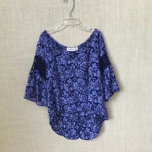 Abercrombie floral blouse